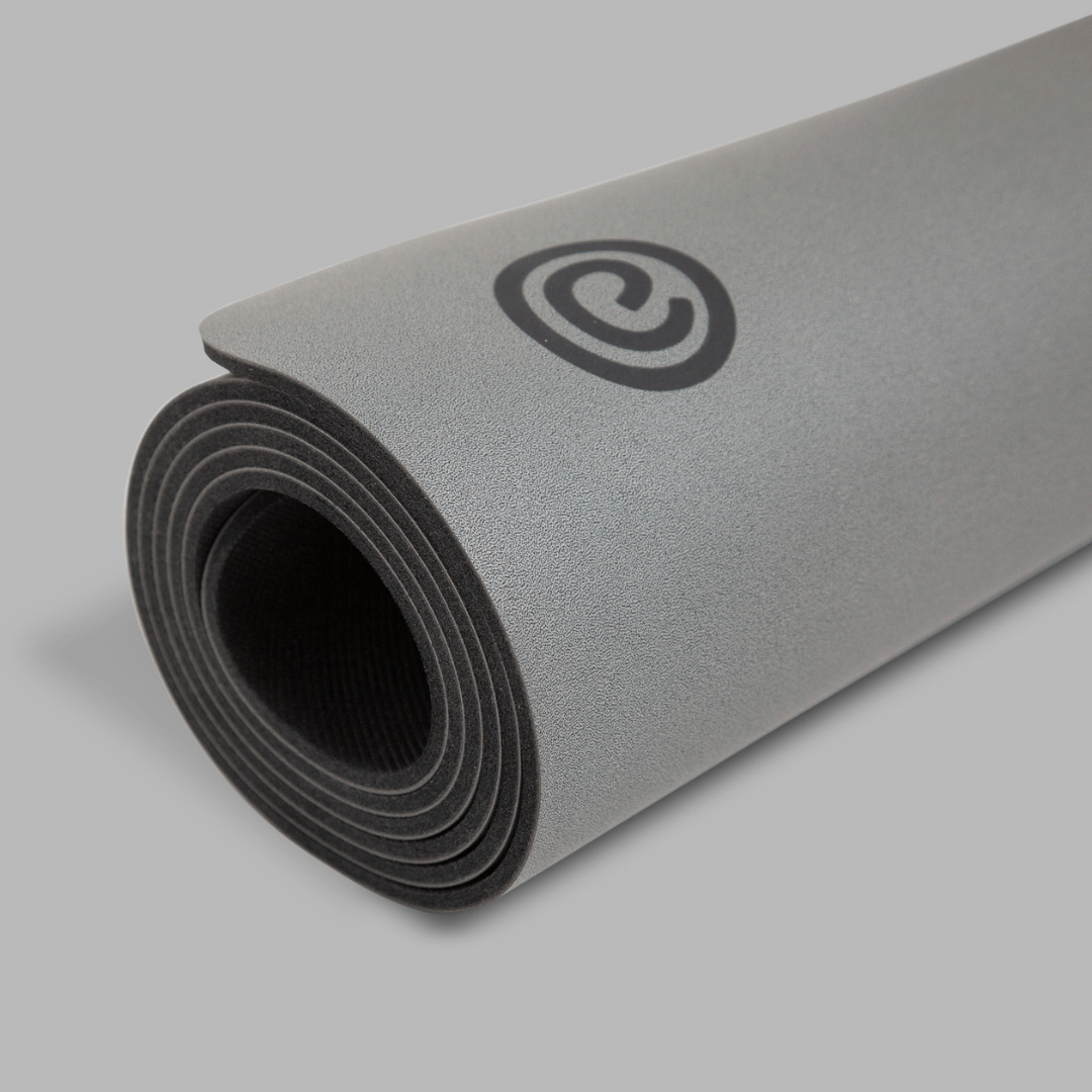Tapete de Yoga em PU | 4.5mm | Cinza