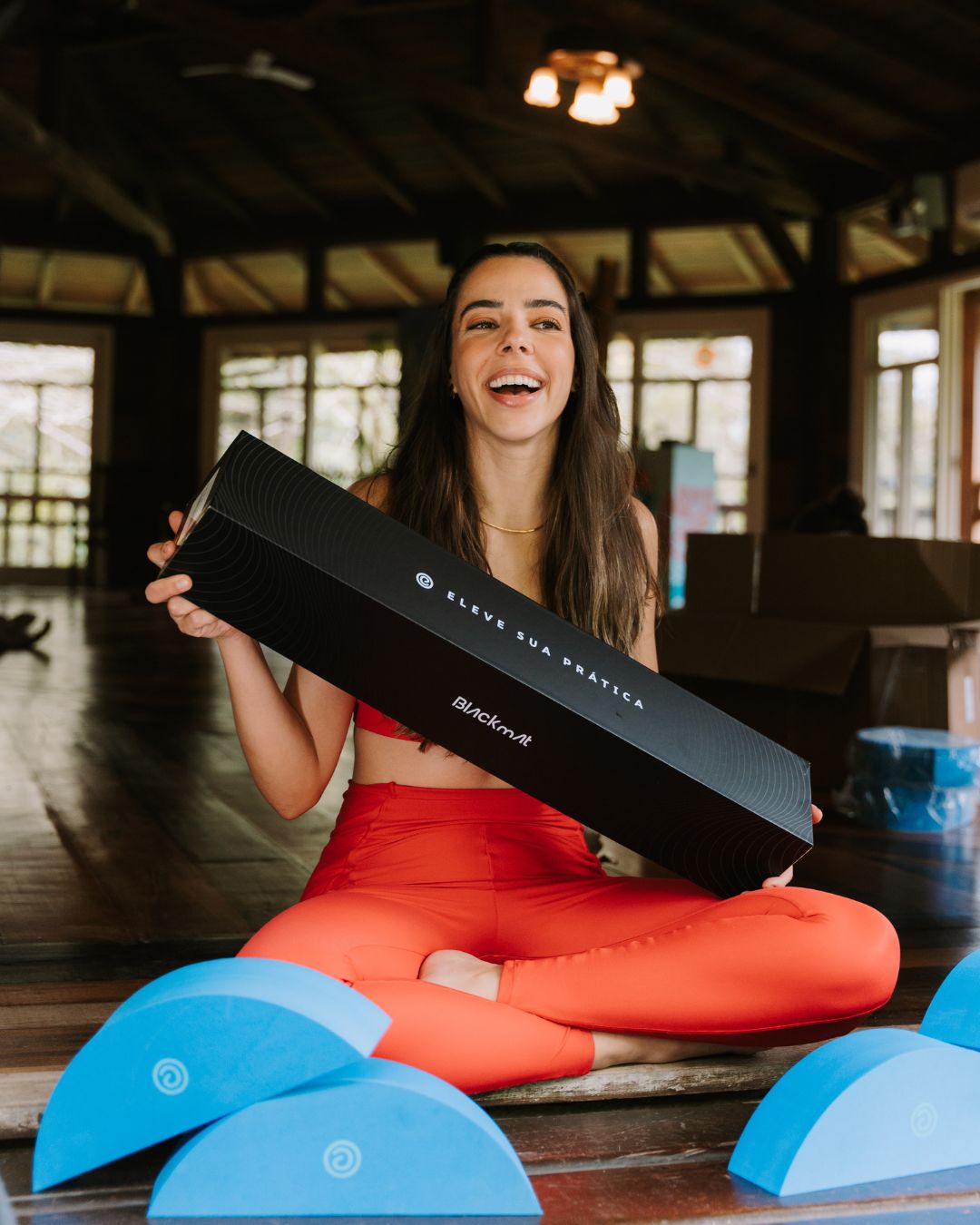 Tapete de Yoga em PU | Black Mat PRO