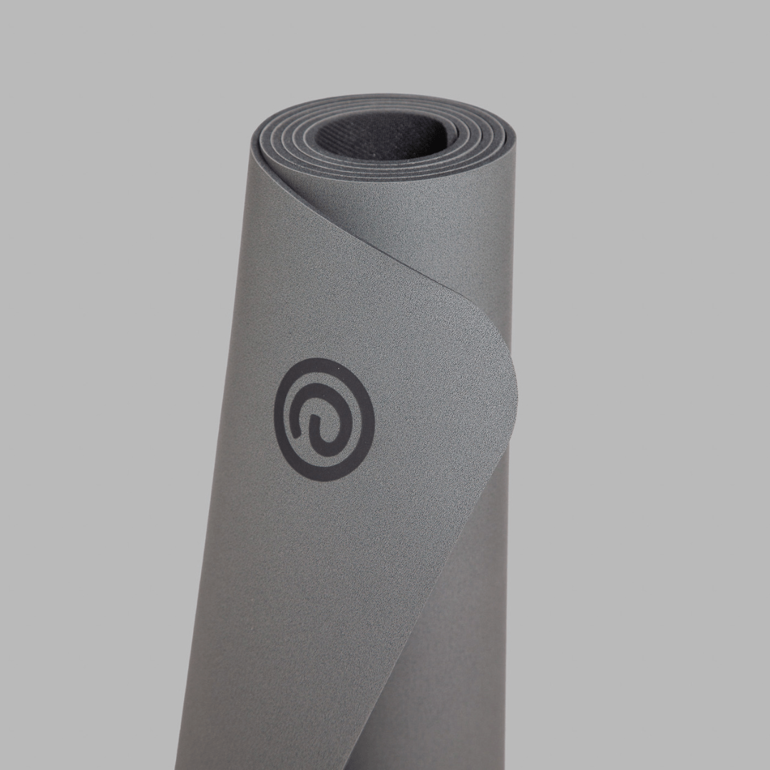 Tapete de Yoga em PU | 4.5mm | Cinza