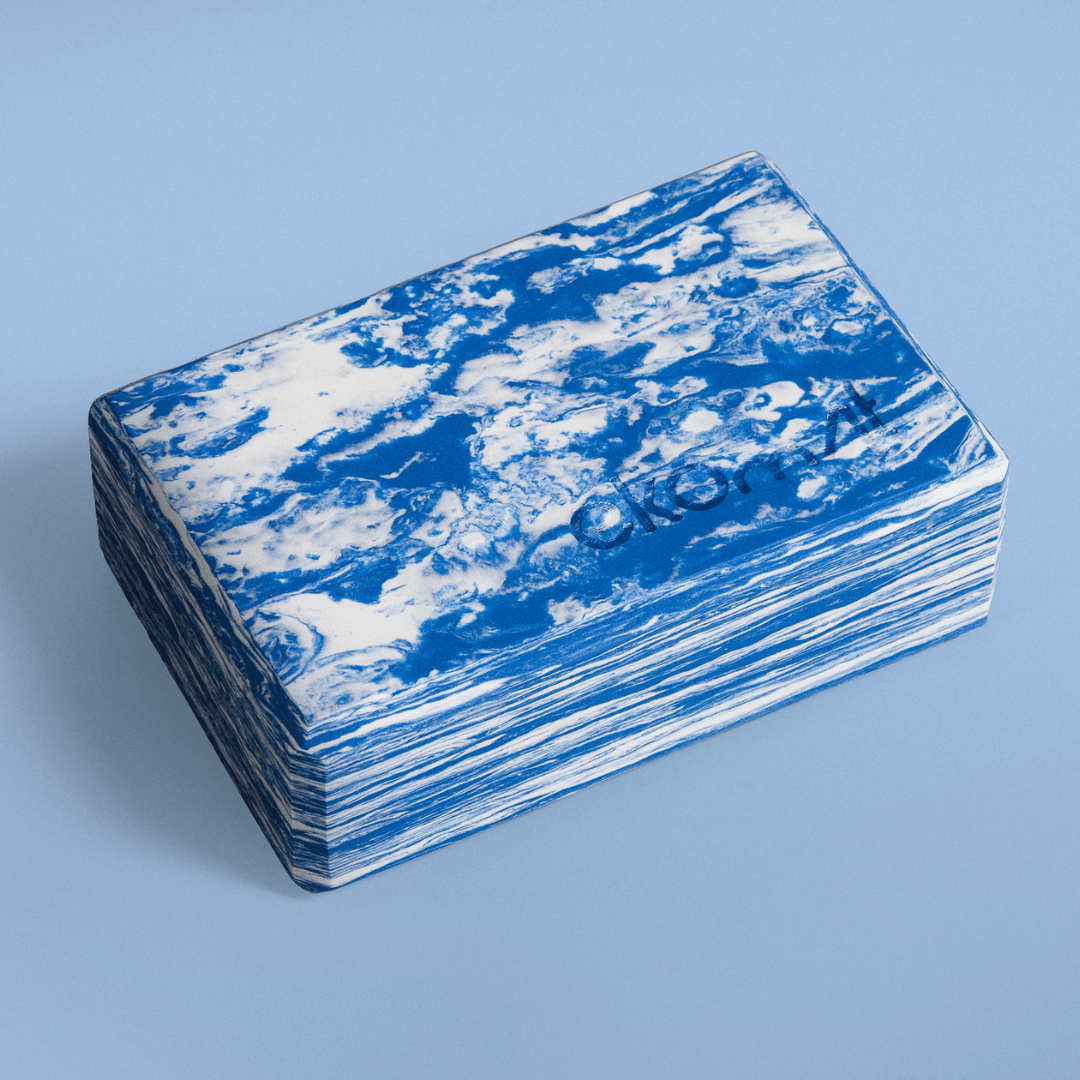Bloco de Yoga Oceano Caribe - AZUL CLARO