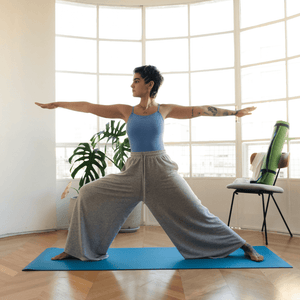 Tapete de Yoga em PVC Ecológico 4mm | Ultra Mat PRO - AZUL