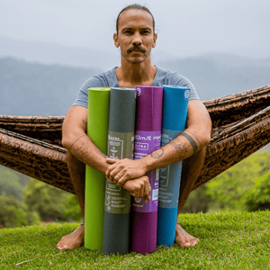 Tapete de Yoga em PVC Ecológico | Ultra Mat 4mm - CINZA
