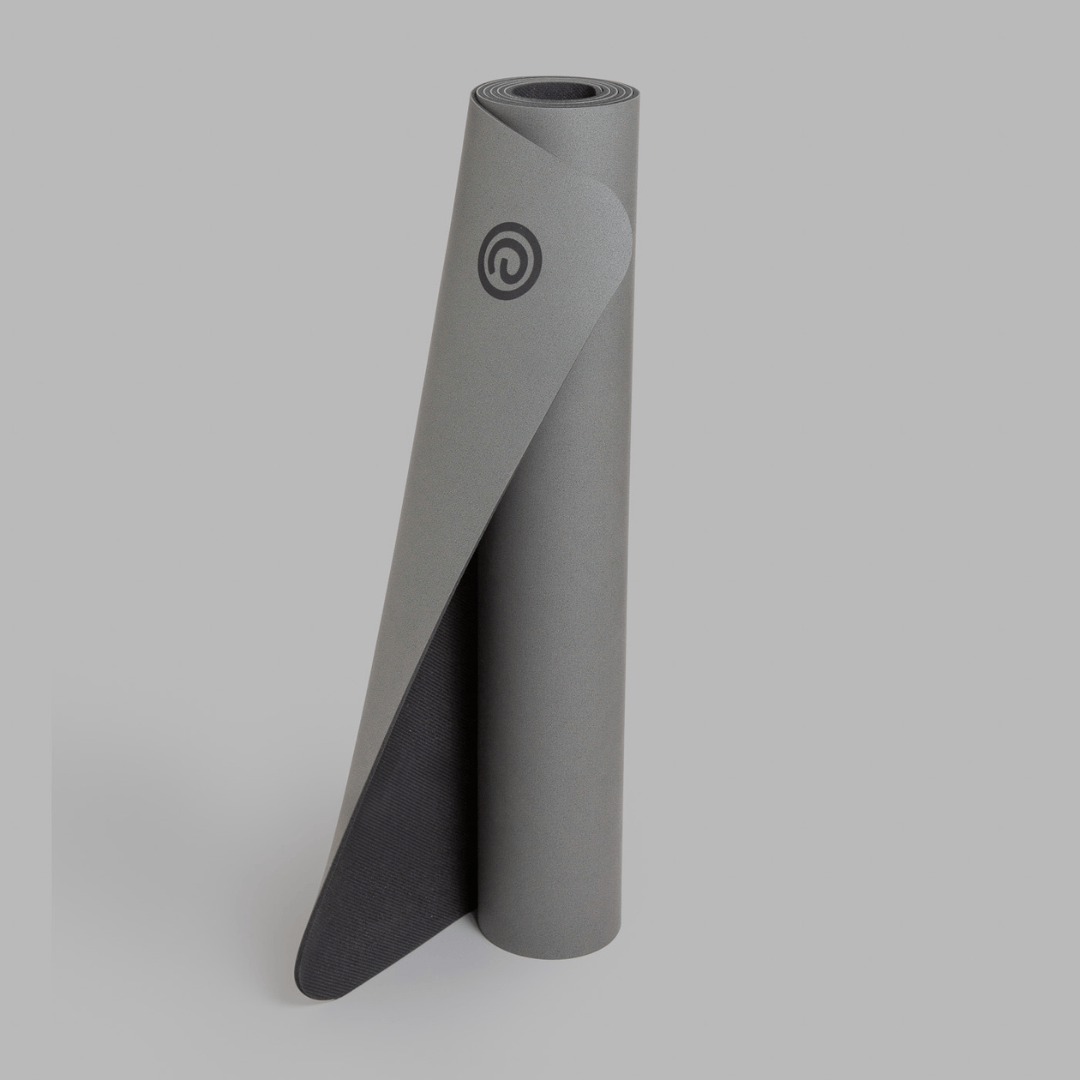 Tapete de Yoga em PU | 4.5mm | Cinza