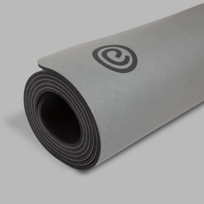 Tapete de Yoga em PU | 4.5mm | Cinza