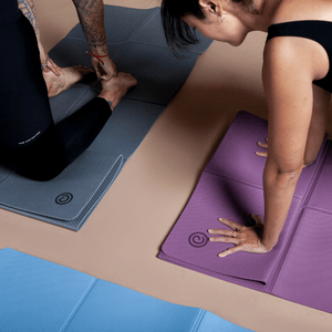 Tapete de Yoga em TPE 6mm Dobrável
