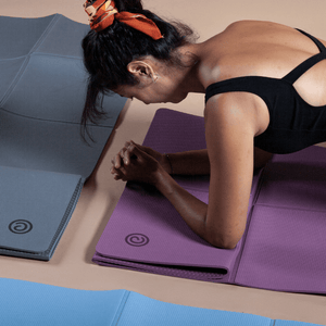 Tapete de Yoga em TPE 6mm Dobrável