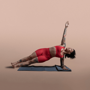 Tapete de Yoga em TPE 6mm Dobrável