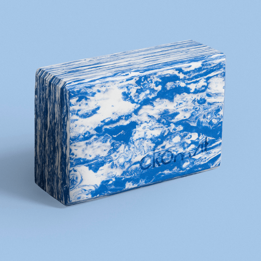 Bloco de Yoga Oceano Caribe - AZUL CLARO