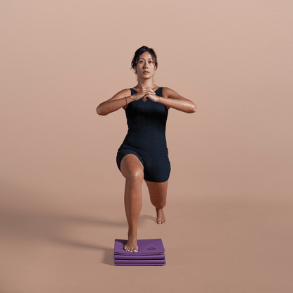 Tapete de Yoga Dobrável 6mm | NOMA Dobrável - ROXO