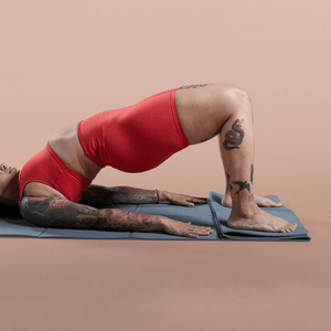 Tapete de Yoga em TPE 6mm Dobrável