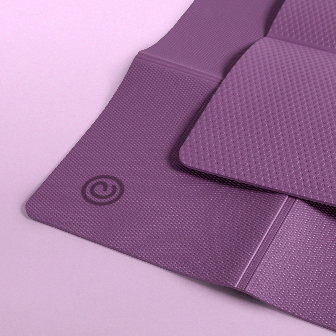 Tapete de Yoga Dobrável 6mm | NOMA Dobrável - ROXO