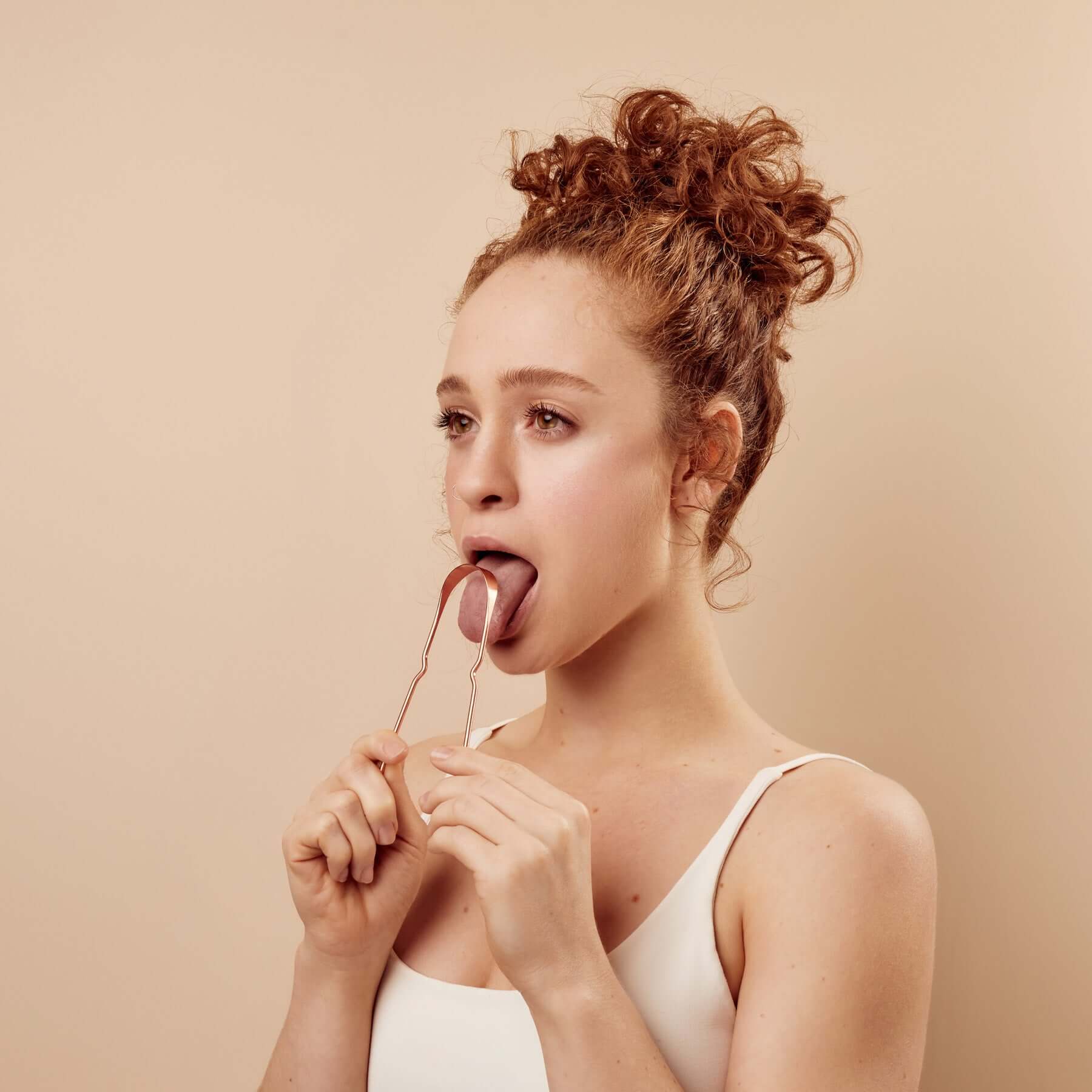 Raspador de Língua de Cobre - Ekomat Yoga