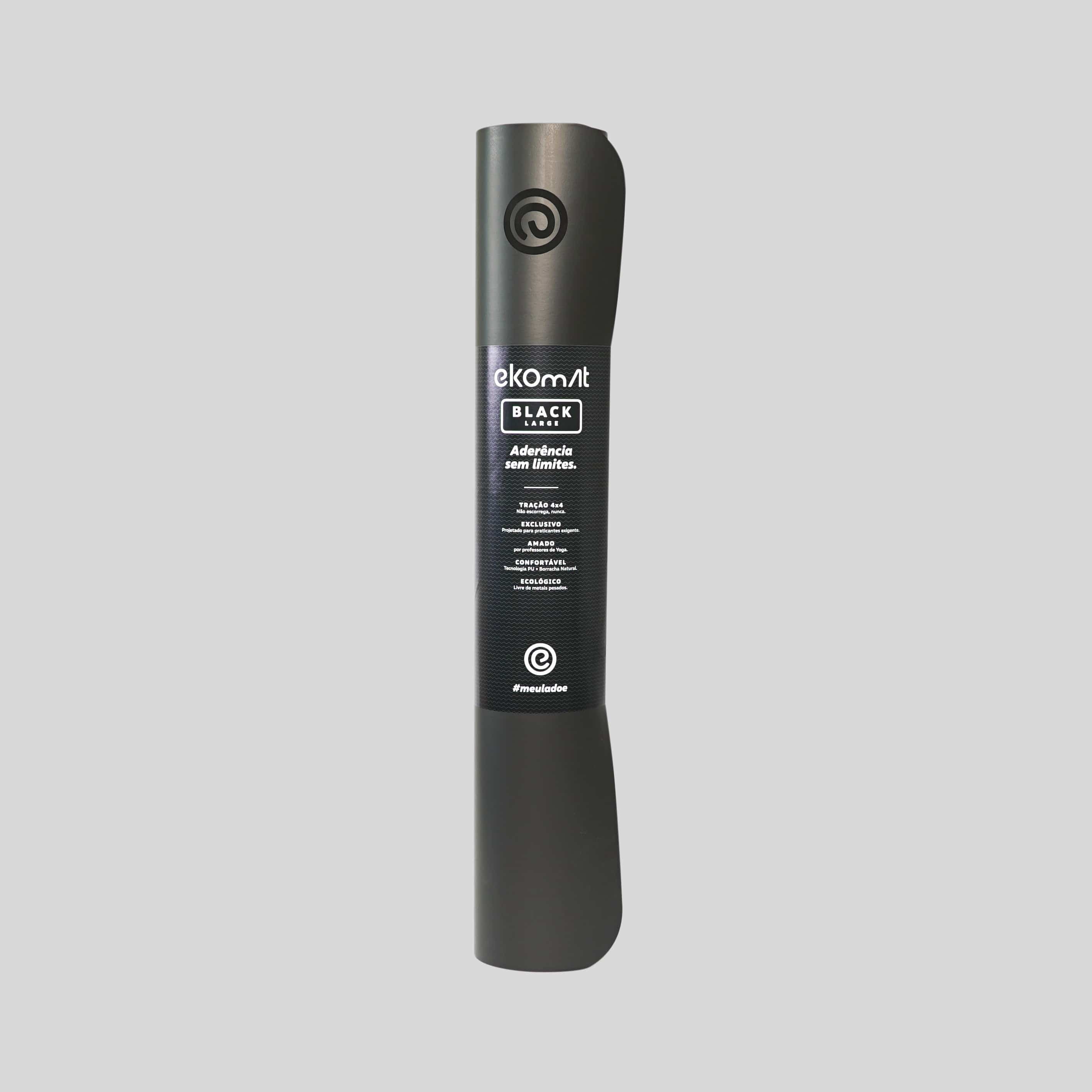 Yogamat Black Mat Pro ® (Large) - Ekomat Yoga